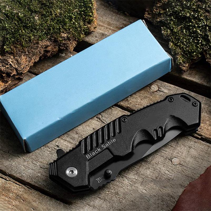 Versatile Portable Folding Knife for Personal Protection Outdoors