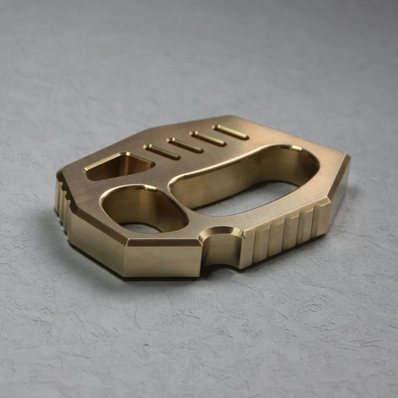 Brass Knuckle Duster for Personal Defense Tactical EDC Tool