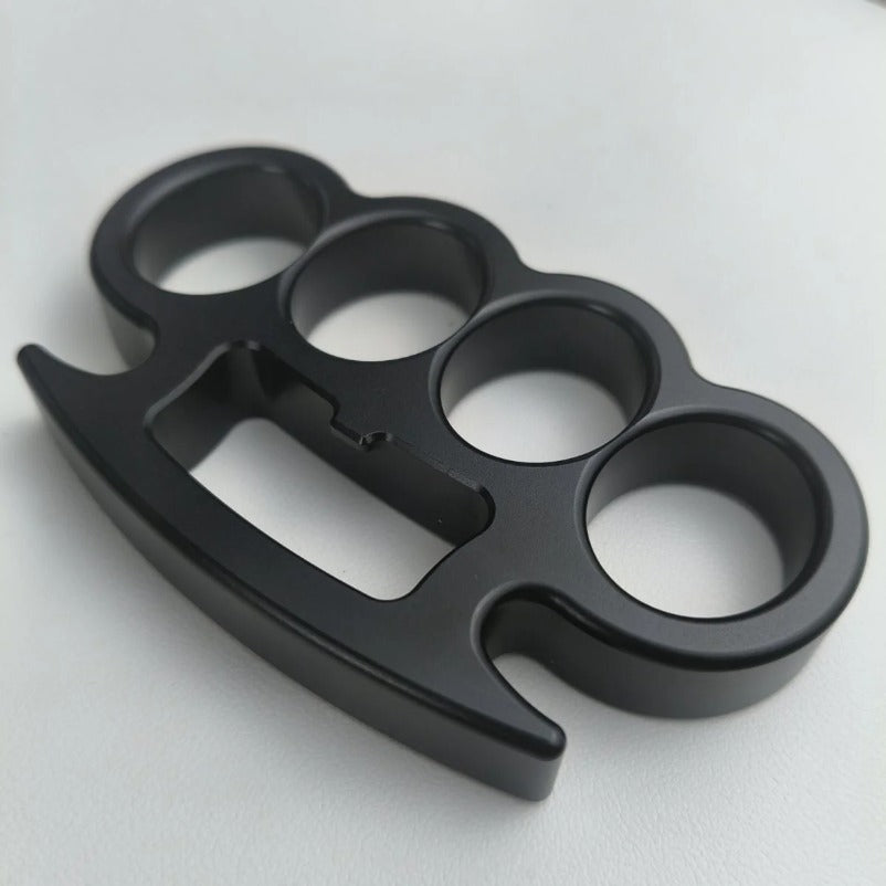 Self-Defense Knuckle Duster Featuring a Convenient Bottle Opener
