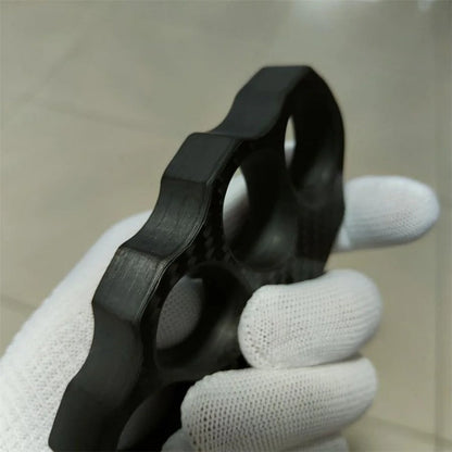 Carbon Fiber Defense Gear Knuckle Duster for Reliable Protection