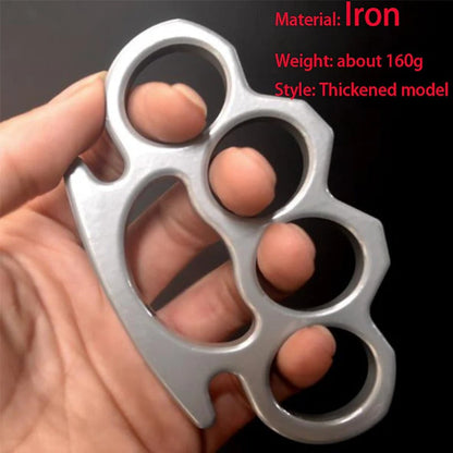 IronGuard Self-Defense Gear Featuring Iron Knuckle Duster and Window Breaker