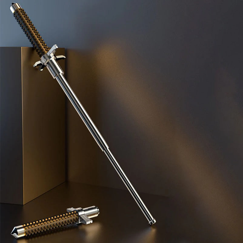 Telescoping Alloy Guard Baton for Tactical Defense