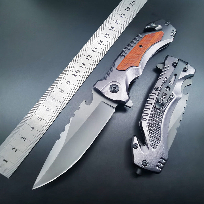 Portable Folding Knife with Window Breaking Function for EDC