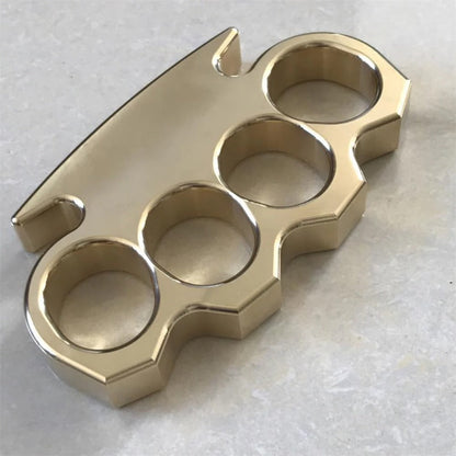 Brass Knuckle Duster Ultimate Self-Defense Tool for EDC