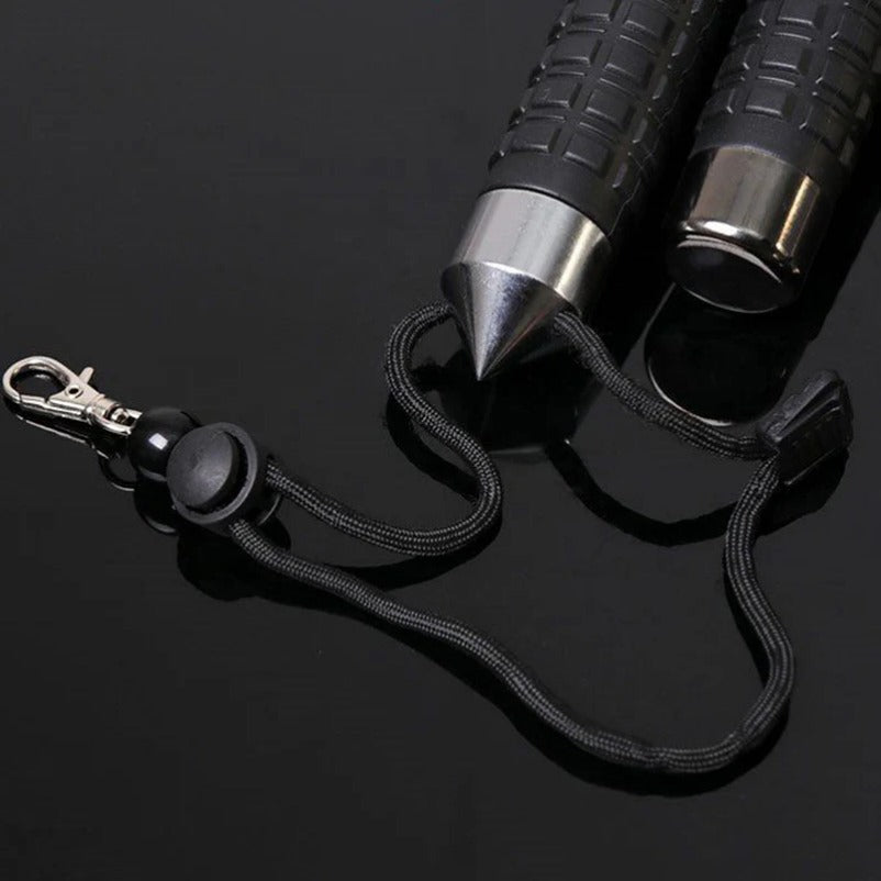 Portable Self-defense Baton with Expandable Features