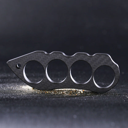 Carbon Fiber High Strength Pea Pod Four Knuckle Duster Design