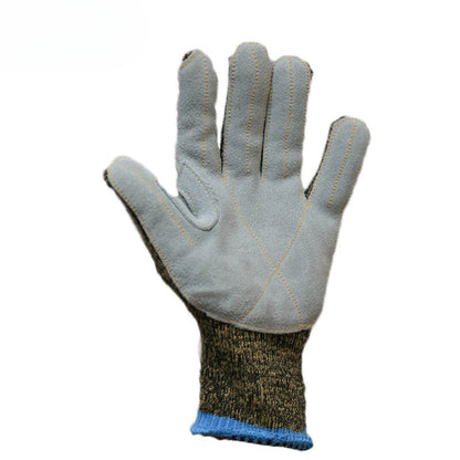 Heavy Duty Outdoor Safety Gloves with Camo Design