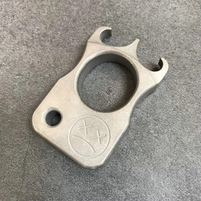 TitanGuard Titanium Alloy Self-Defense Knuckle Duster and Window Tool