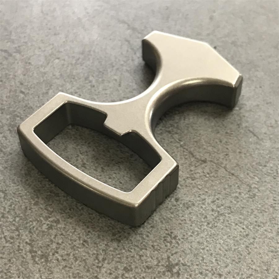 Titanium Alloy Crowbar Broken Window Key Bottle Opener EDC Tool Pendant