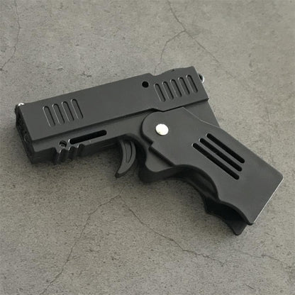 Compact Foldable Stun Device for Everyday Self-Defense