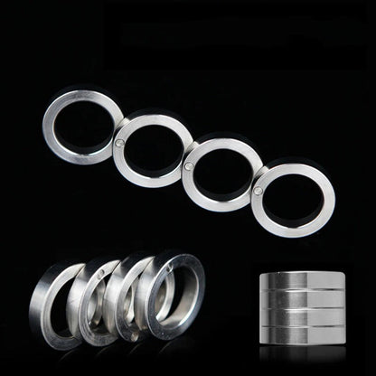 FistFold Four Finger Knuckle Duster for Compact Self-Defense and EDC Gear