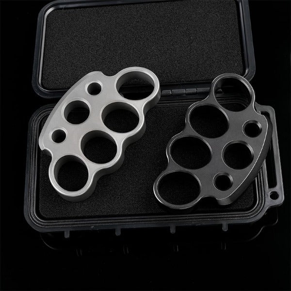 Premium Titanium Four Finger Knuckle Duster for Protection