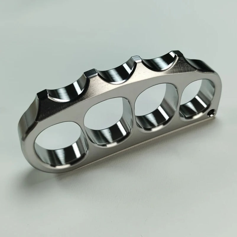 Robust 304 Steel Large Pea Knuckle Duster Personal Protection Tool