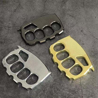Zinc Alloy Four Finger Defense Knuckle Duster for Personal Safety