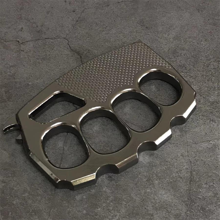 Zinc Alloy Four Finger Defense Knuckle Duster for Personal Safety