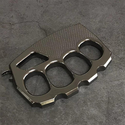 Zinc Alloy Four Finger Defense Knuckle Duster for Personal Safety