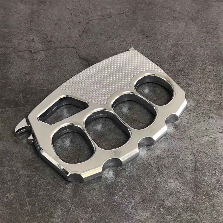 Zinc Alloy Four Finger Defense Knuckle Duster for Personal Safety