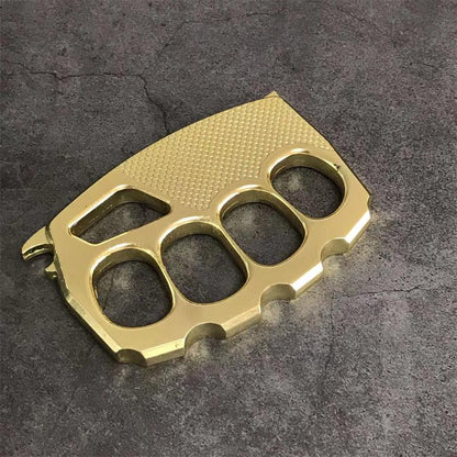 Zinc Alloy Four Finger Defense Knuckle Duster for Personal Safety