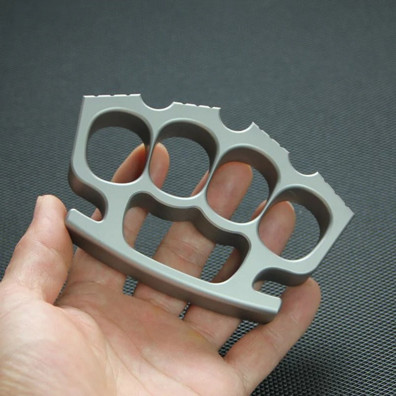 SteelGuard EDC Tool with Knuckle Duster and Window Breaker for Emergency Situations