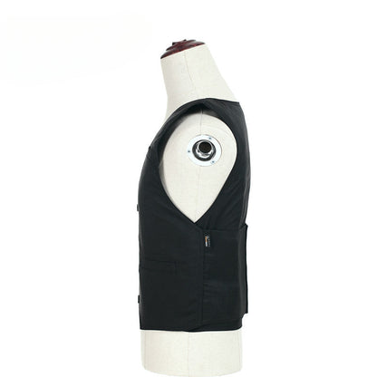 Protective Soft Armor Vest for Defense Against Cuts and Stabs