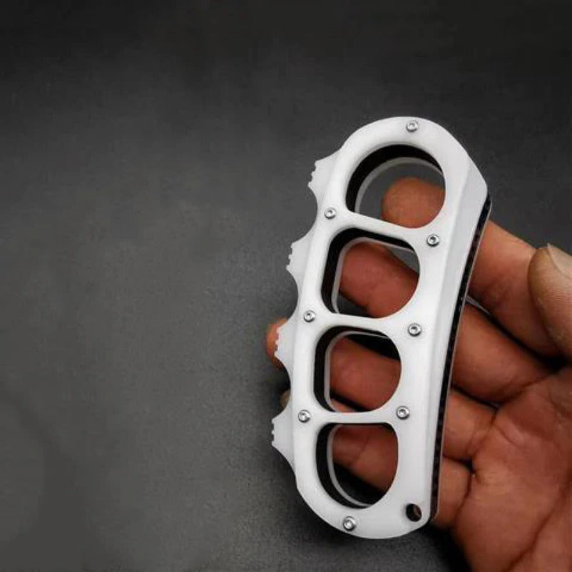 FistGuard Protective Knuckle Duster and Window Smashing Tool