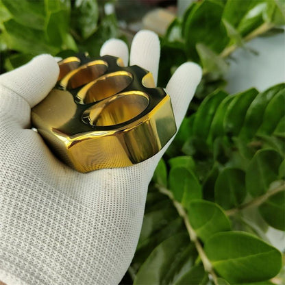 Classic Titanium Knuckle Duster Reinforced for Strength