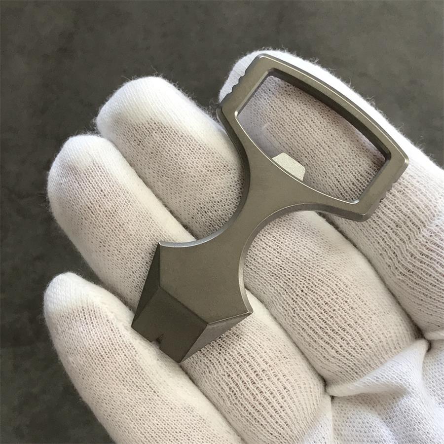 Emergency Glass Breaking Tool Portable EDC Crowbar Bottle Opener
