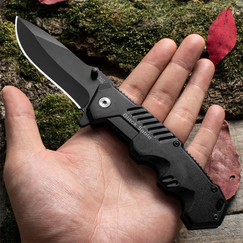 Versatile Portable Folding Knife for Personal Protection Outdoors