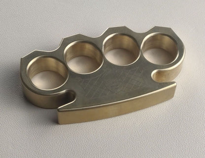 PrecisionGuard Durable Brass Knuckle Duster for Protection and Window Smashing