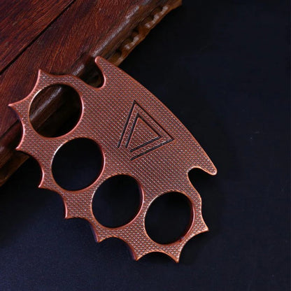 Portable Self-Defense Knuckle Duster for EDC Emergencies