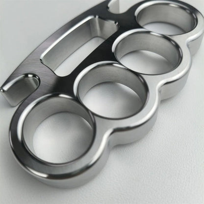 Steel Knuckle Duster Classic Design with Integrated Window Breaker