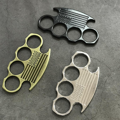 Star Texture Knuckle Duster Outdoor Utility Tool
