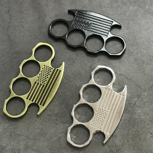 Star Texture Knuckle Duster Outdoor Utility Tool