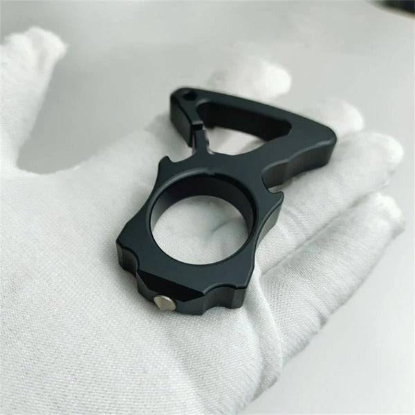Keychain Self-Defense Tool with Knuckle Duster and Bottle Opener