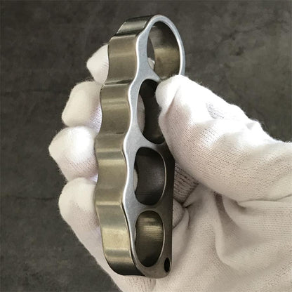 Precision Crafted Titanium Pea Knuckle Duster for Everyday Carry