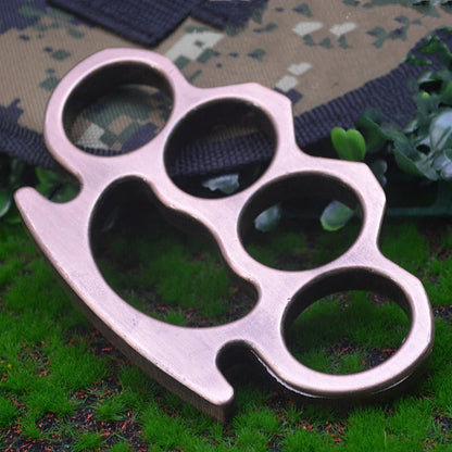 Heavy Duty Brass Knuckle Duster Four Finger Protection Tool