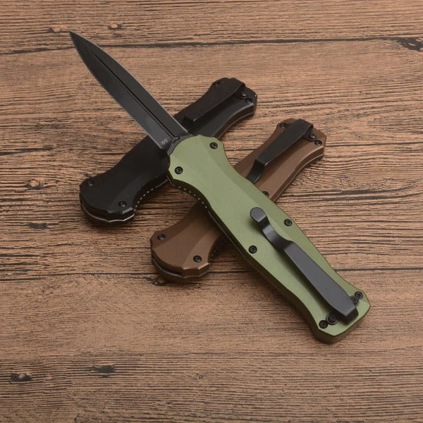 Aluminum Grip BM3300 Tactical Knife Pocket Tool for Camping Outdoors