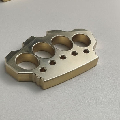 Emergency Self-Defense Brass Knuckle Duster for Personal Security
