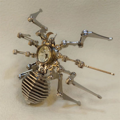 Stainless Steel Time Spider Puzzle for Unique Decor