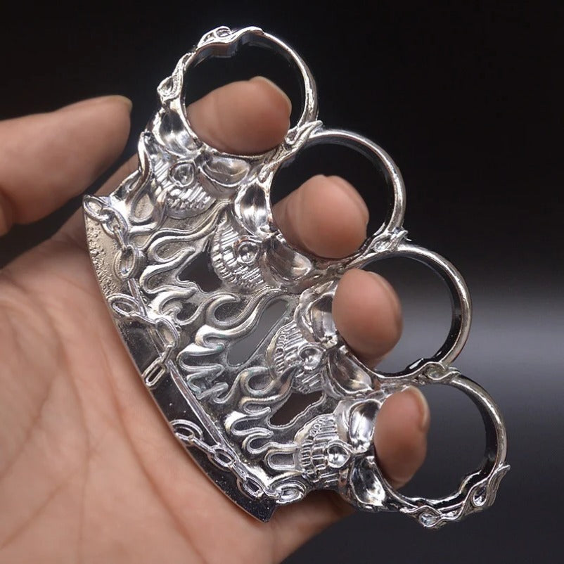 GhostFire Multi-Use Self-Defense Tool with Knuckle Duster and Tiger Fist Ring