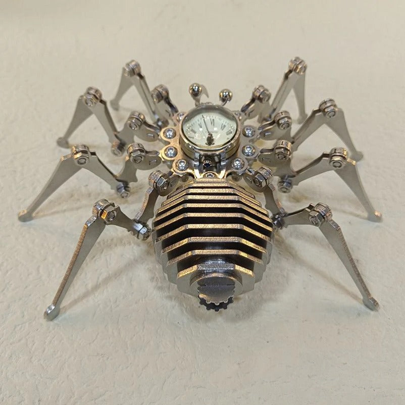 Stainless Steel Time Spider Puzzle for Unique Decor