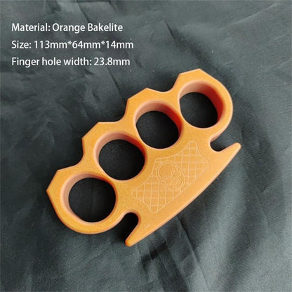 Non-Metallic Knuckle Duster for Easy Carry and Personal Defense