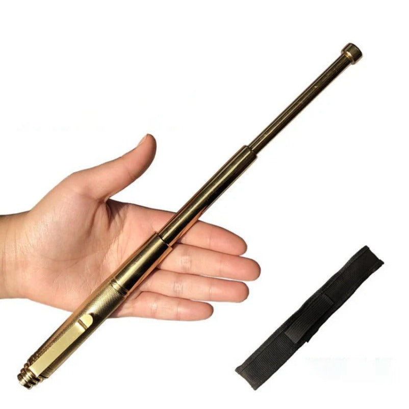 Miniature Expandable Baton in Pen Form for Protection