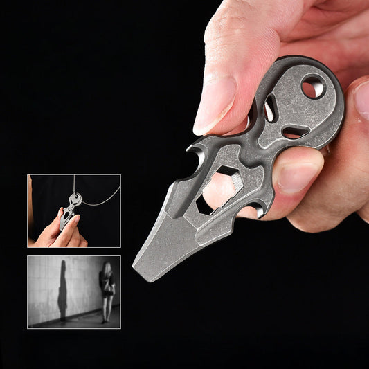 Titan Multi-Plier Everyday Carry Tool with Built-in Bottle Opener for Self-Defense