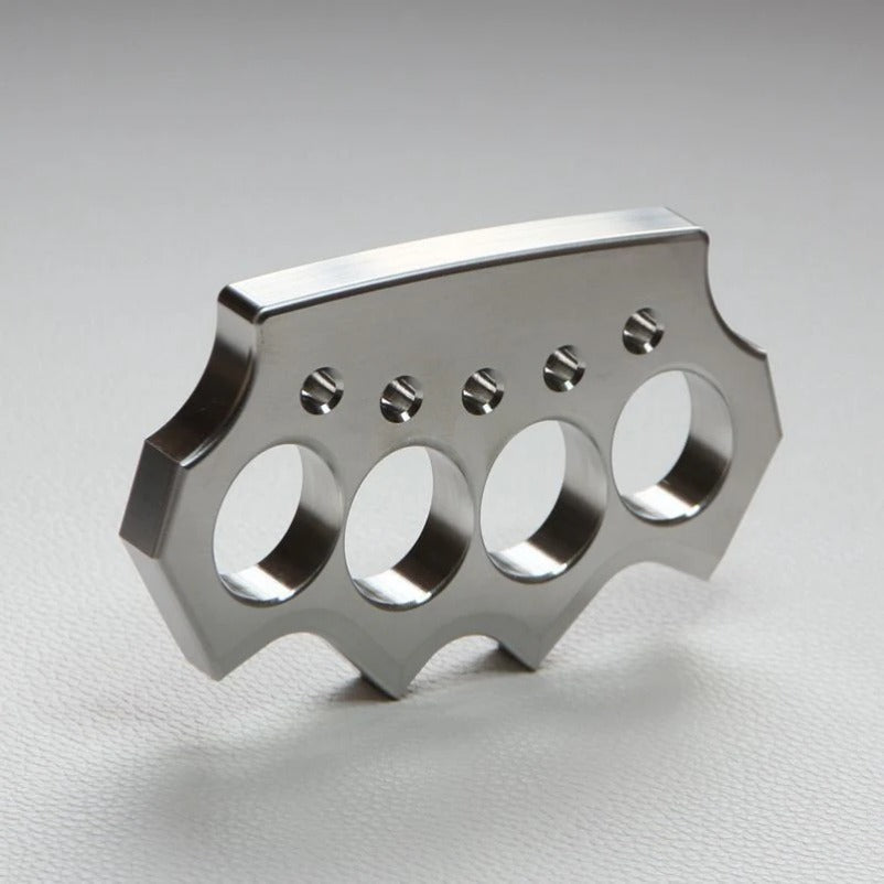 EDC Self-Defense Tool Solid Steel Knuckle Duster for Personal Protection