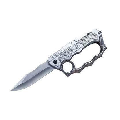 Knuckle Folding Knife for Outdoor Self Defense EDC Pocket Tool