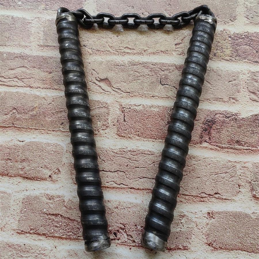 Non-Slip High-Speed Steel Threaded Tactical Defense Stick