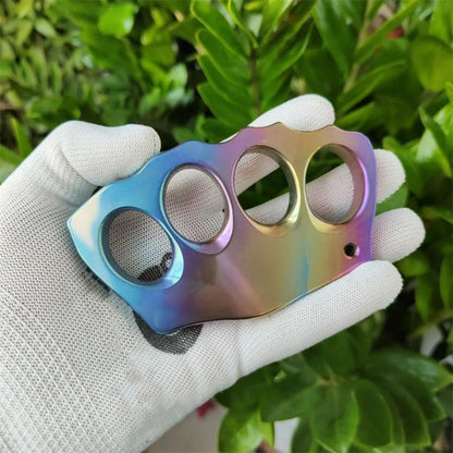 Tough Titanium Alloy Knuckle Duster Self-Defense Tool for EDC