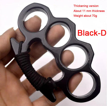 Heavy Duty Brass Knuckle Duster Four Finger Protection Tool