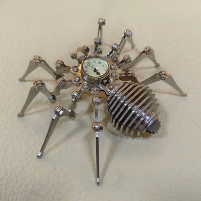 Stainless Steel Time Spider Puzzle for Unique Decor